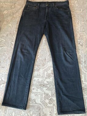 Citizens Of Humanity Men's Sid Straight Jeans in Black Wash